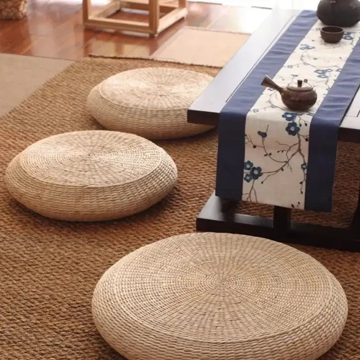 Lisslune | Japanese handmade Tatami cushions - Ideal for meditation