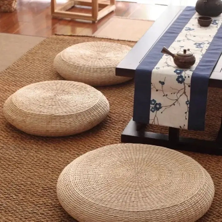Lisslune | Japanese handmade Tatami cushions - Ideal for meditation