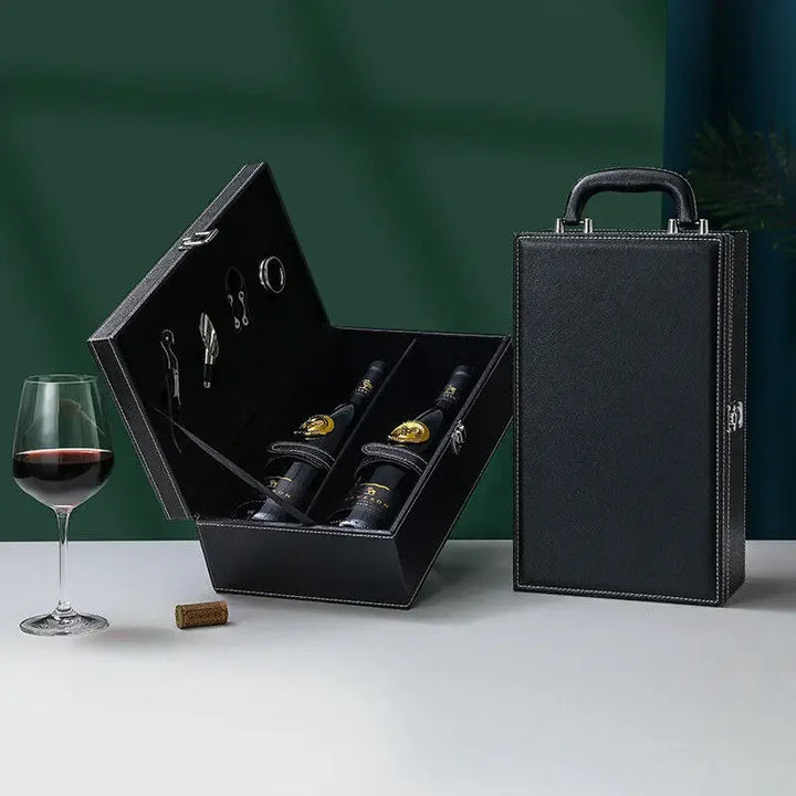 Lisslune | Luxury Wine Case - Stylish Storage for Wine and Accessories