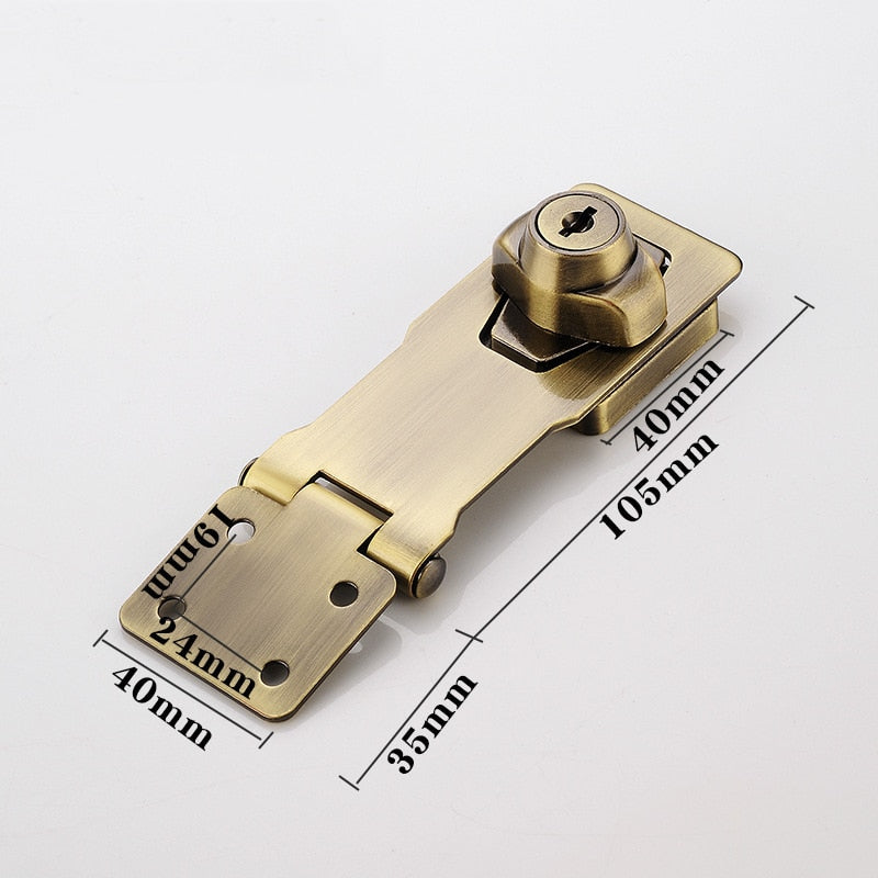 Lisslune | Cabinet Secure Stainless Steel Heavy Duty Drawer Lock