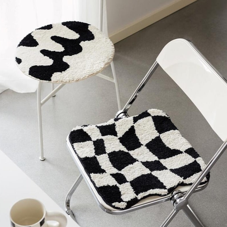 Lisslune | Wavy Grid Seat Cushion