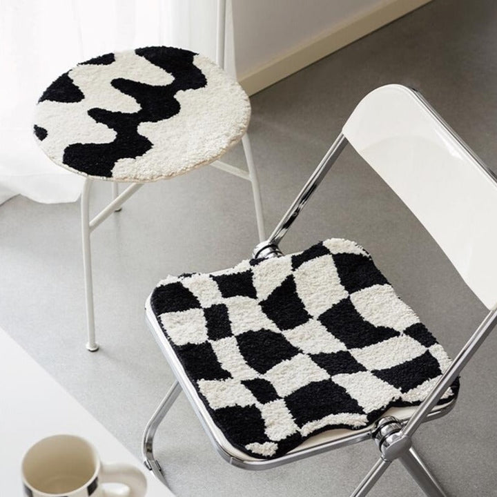 Lisslune | Wavy Grid Seat Cushion