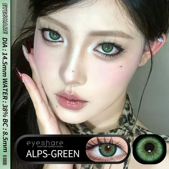Rynx | 1 pair natural color contact lenses for eyes blue eye colors brown lens gray eye lenses annual green eye contact lens
