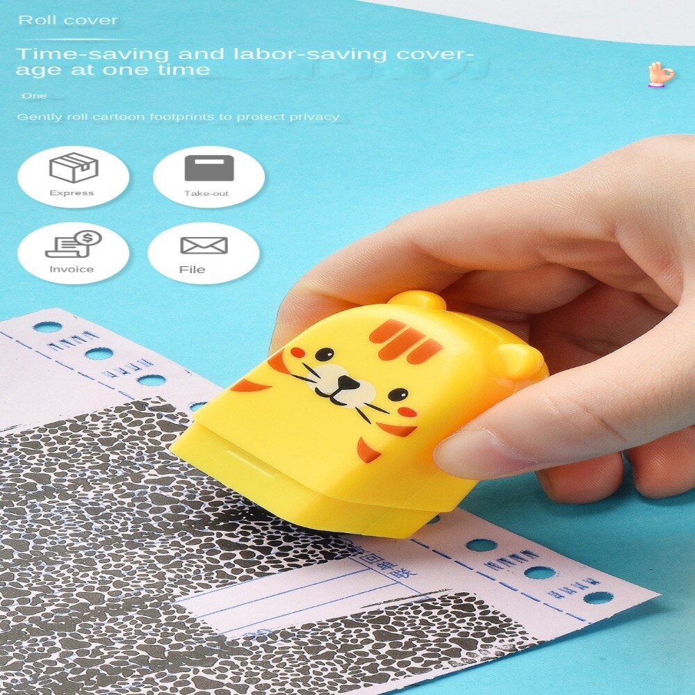 Lisslune | Mini Cartoon ID Protection Roller Stamp