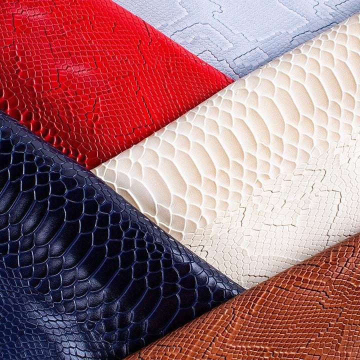 Lisslune | Serpent-themed Synthetic Leather Bag Craft Set - Essential DIY Supplies