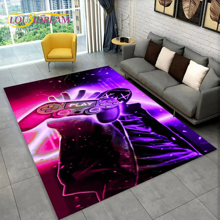 Lisslune | GameJoy Playmat – Soft 3D Gamepad Floor Mat for Children and Gamers