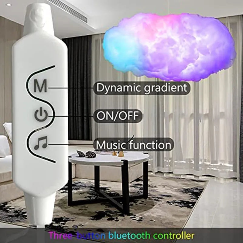 Lisslune | Cloudscape Glow 3D Cloud Smart Bedroom Light