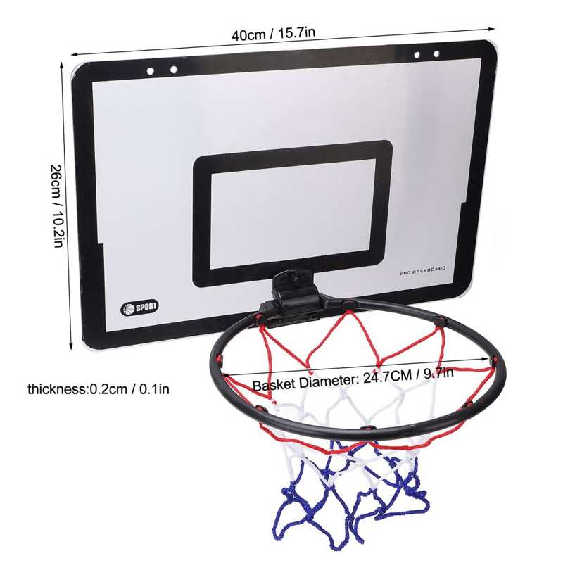 Lisslune | Indoor Adventure Basketball Hoop Set