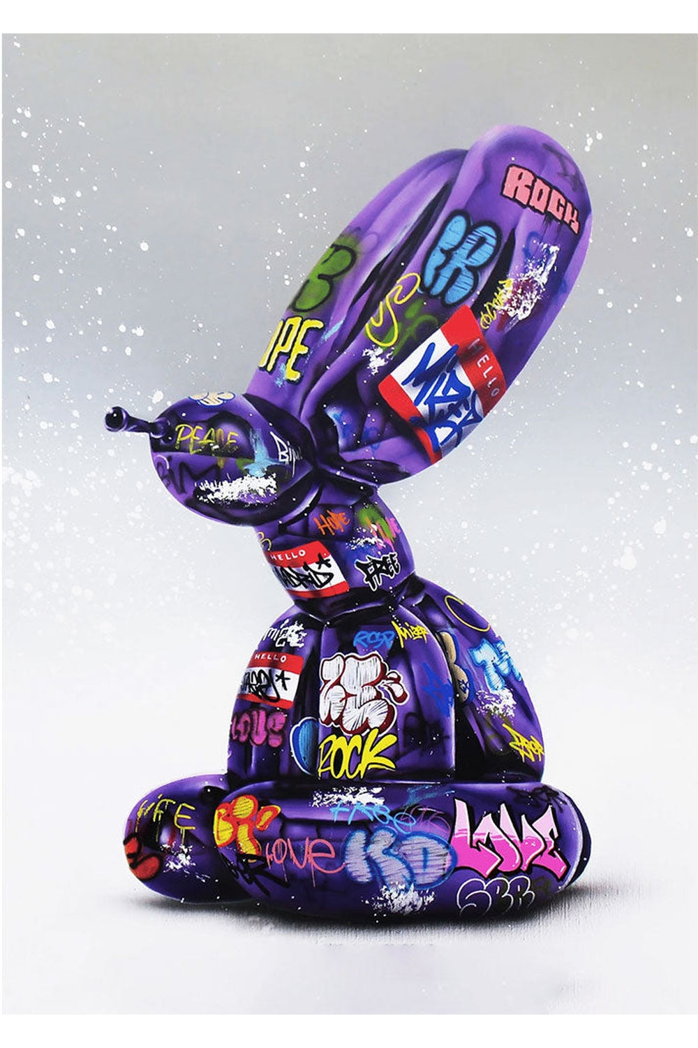 Lisslune | matching Graffiti Balloon Poster