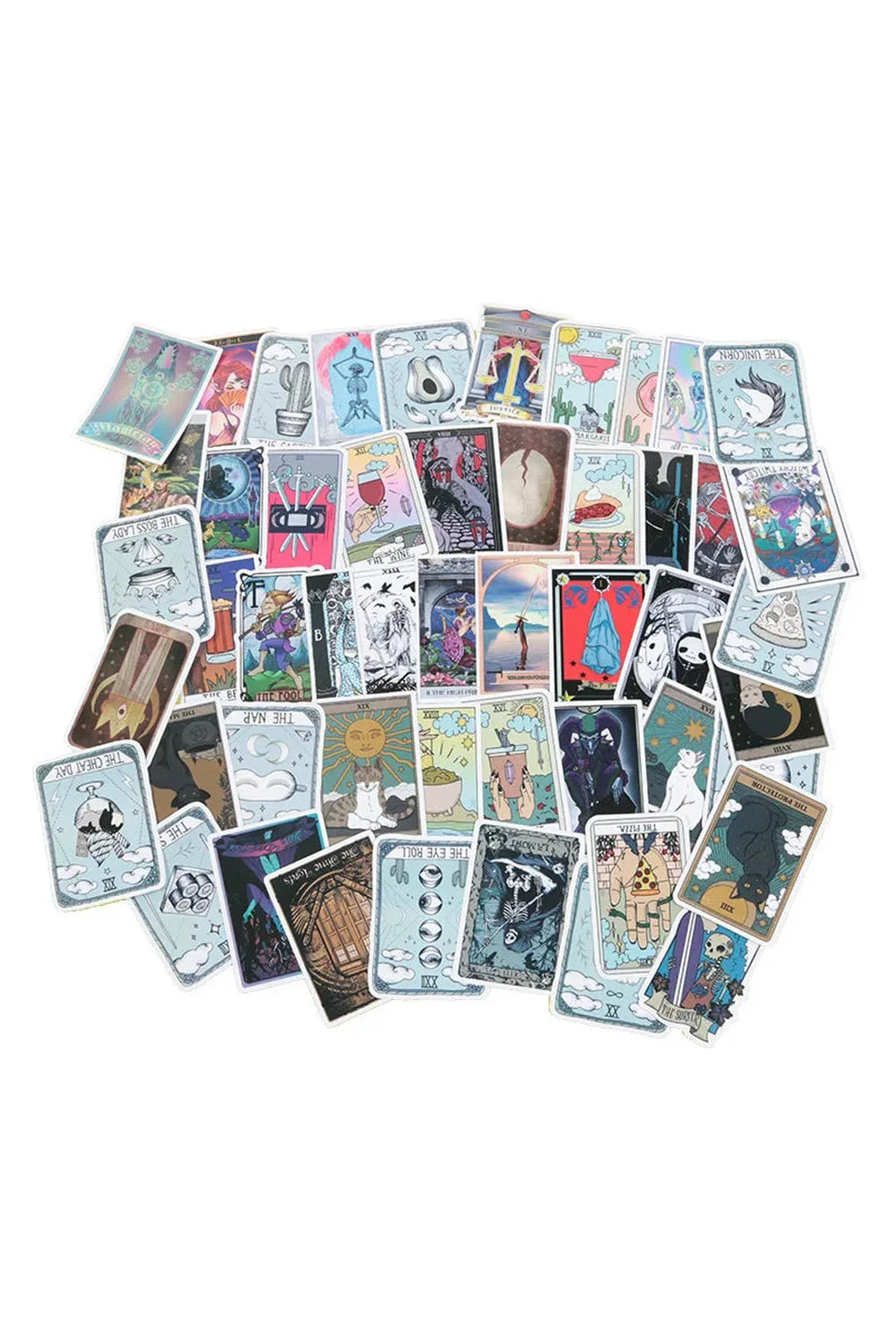 Lisslune | Tarot Doodle Scrapbooking Stickers