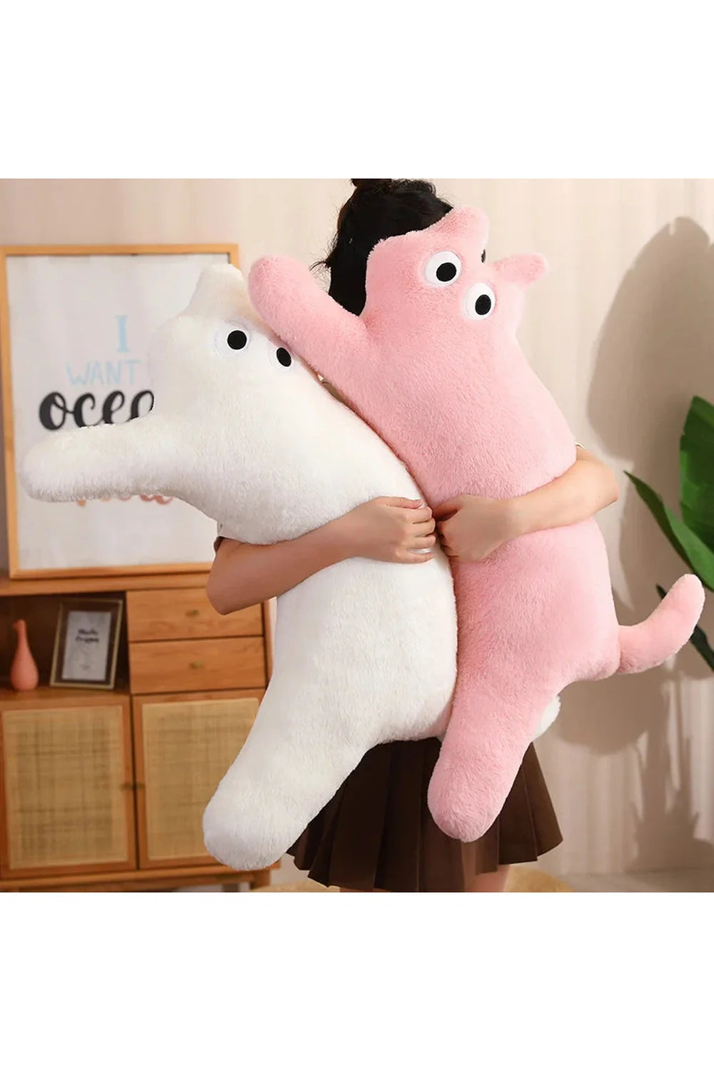 Lisslune | Kitty cuddle pillow