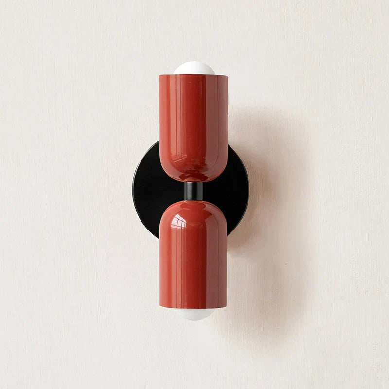 Lisslune | Double Head Wall Lamp Black Base