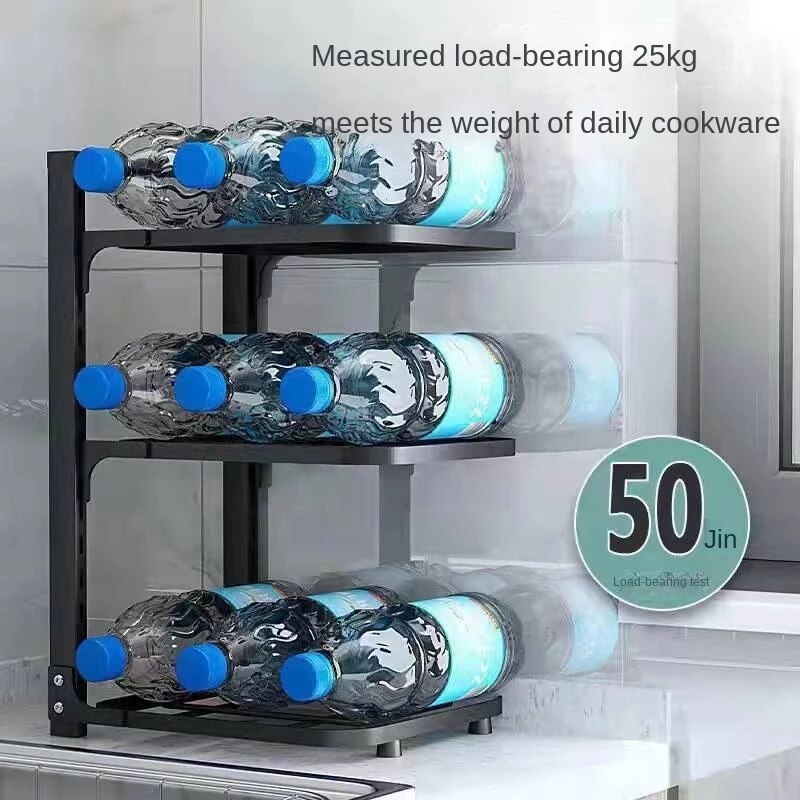Lisslune | Easy Stack Adjustable Multi-layer Corner Rack