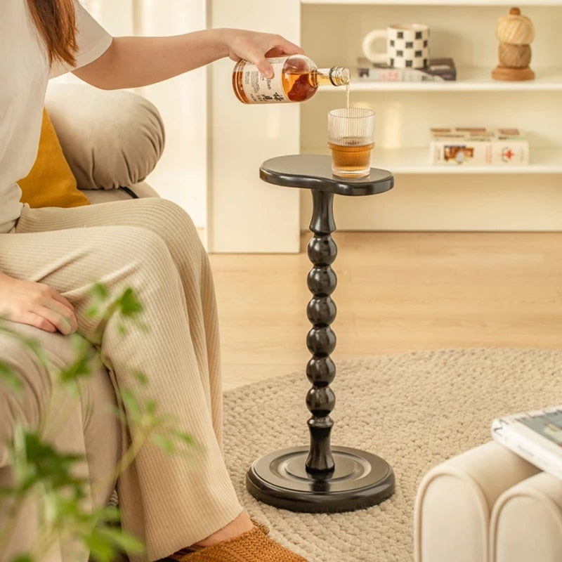 Lisslune | Medieval Time Solid Wood Mini Coffee Table