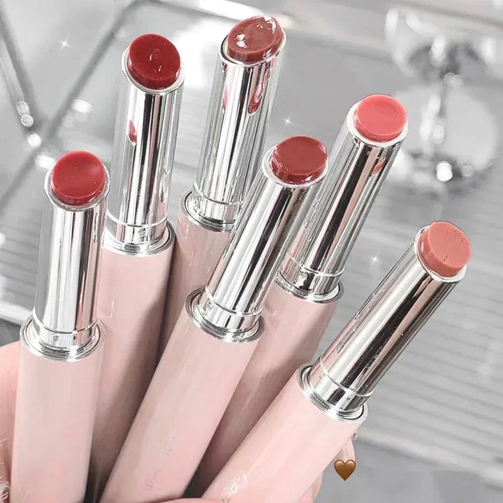 Rynx | Clear Water Light Solid Lip Gloss Gel Watery Pink Lipstick Pencil Moisturizing Mirror Lipstick Pencil Korean Lip Makeup Cosmetics