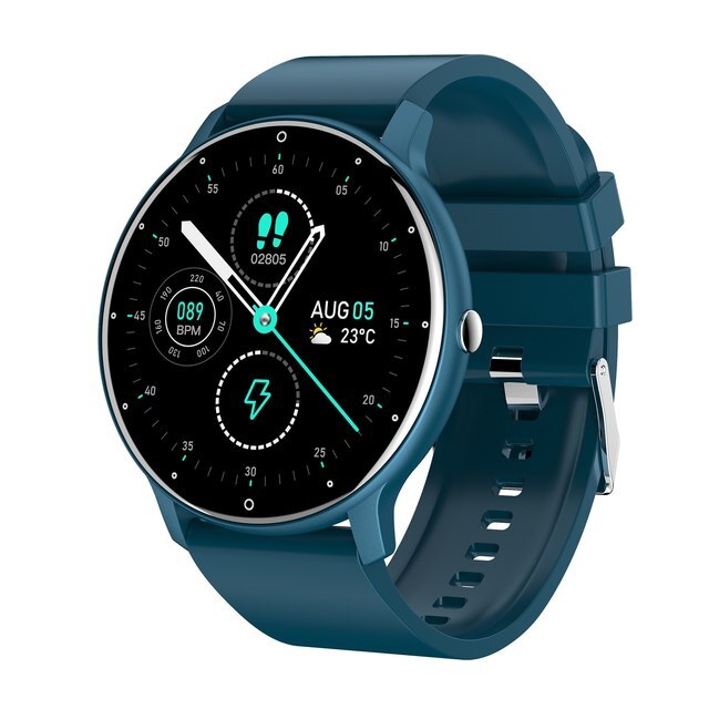 Lisslune | PulseTrack Slim Smartwatch – Waterproof, Health Monitoring & Full-Touchscreen