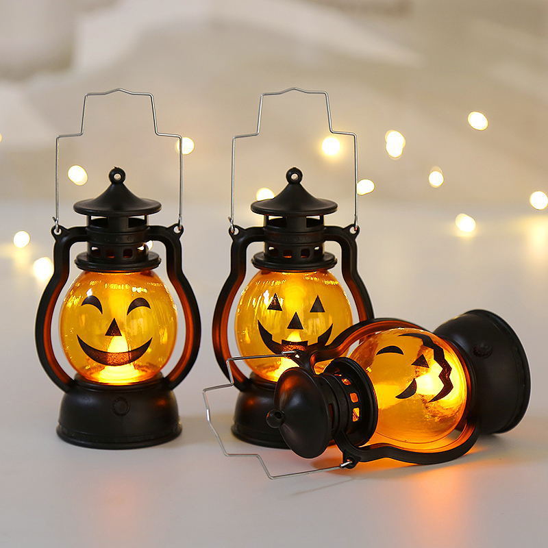 Lisslune | Mini Halloween Scary Pumpkin Hanging Lamp