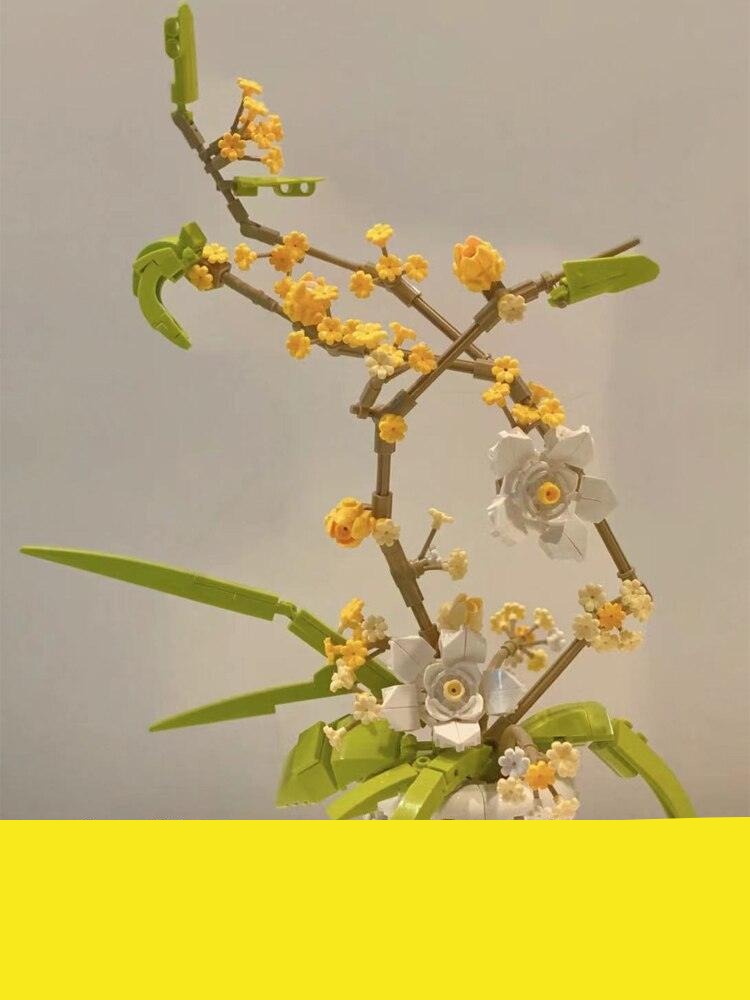 Lisslune | Creative Osmanthus Fragrans Orchid Flower Arrangement Kit for All Ages