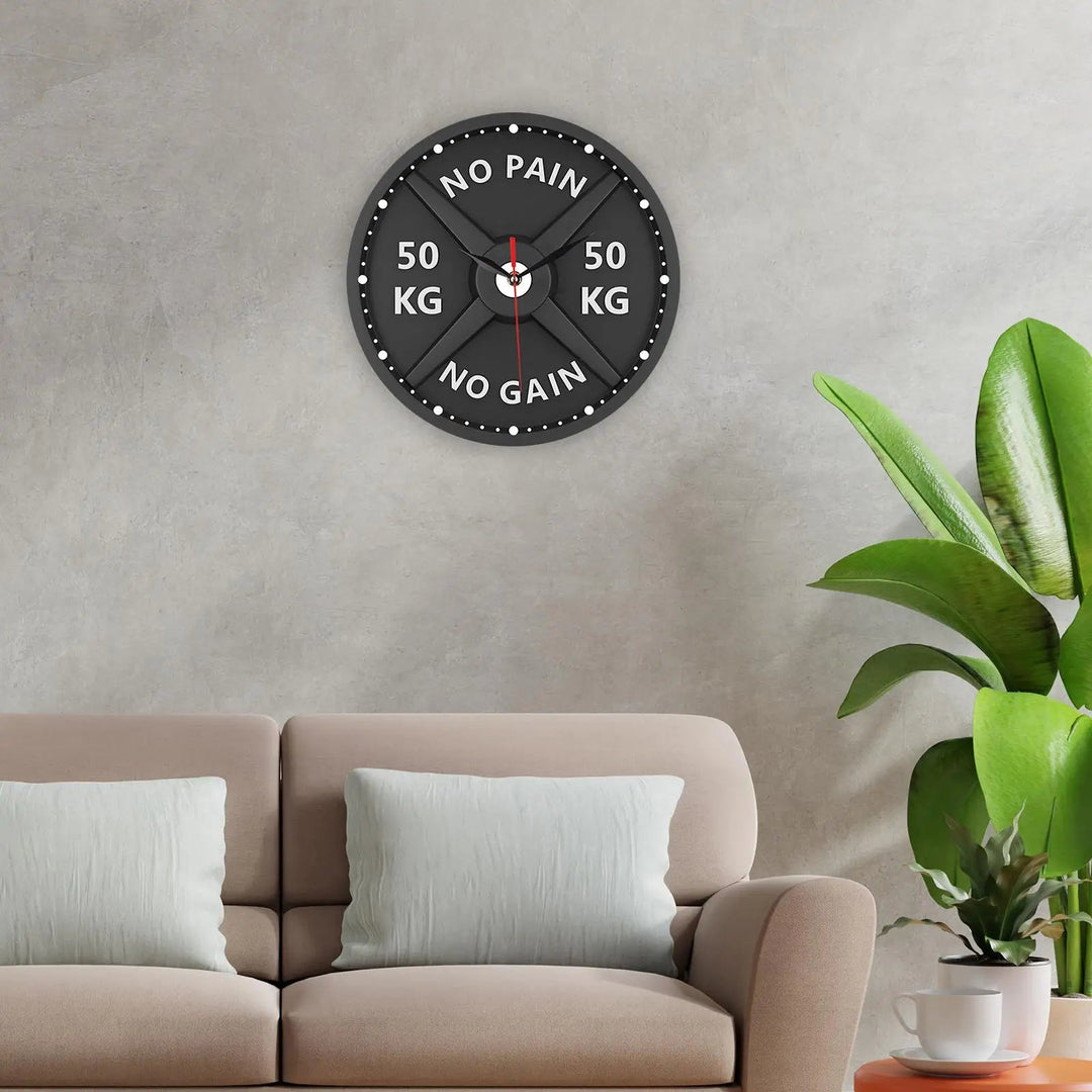 Lisslune | MotionTime Elegant Wall Clock – Perfect for a Motivating Training Environment