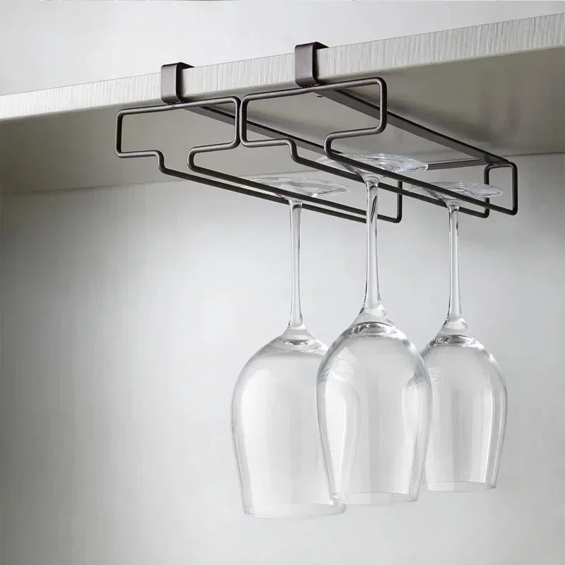 Lisslune | Wine glass holder for clamping onto the shelf