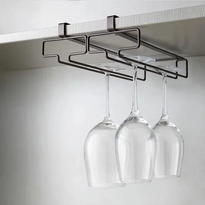 Lisslune | Wine glass holder for clamping onto the shelf