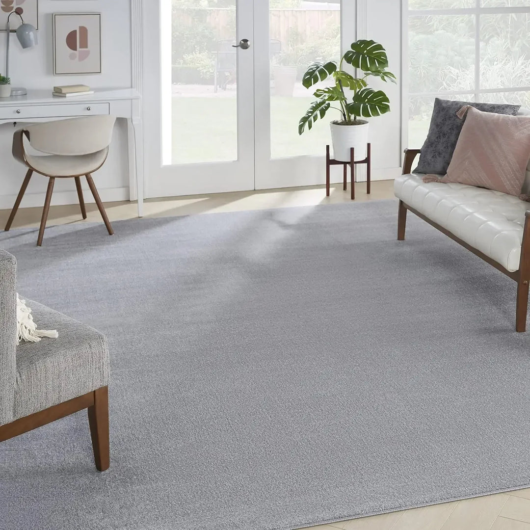 Rynx | Round Carpet for Room Bedroom Decor, Circle Boho Rug for Living Room, Soft Fluffy Shaggy Carpet for Girls Room Decor Aesthetic
