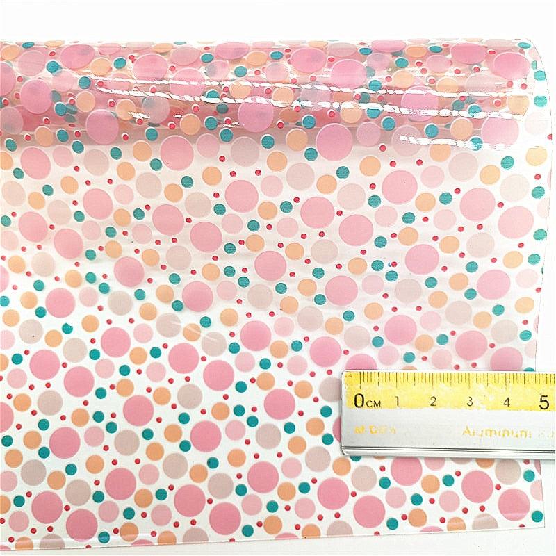 Lisslune | Sparkling Easter Synthetic Leather Craft Sheets - Assorted Glitter in Pink, Yellow and Mint