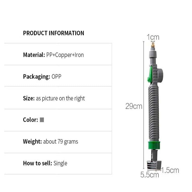 Lisslune | Pro Pressuare High-Pressure Manual Bottle Sprayer