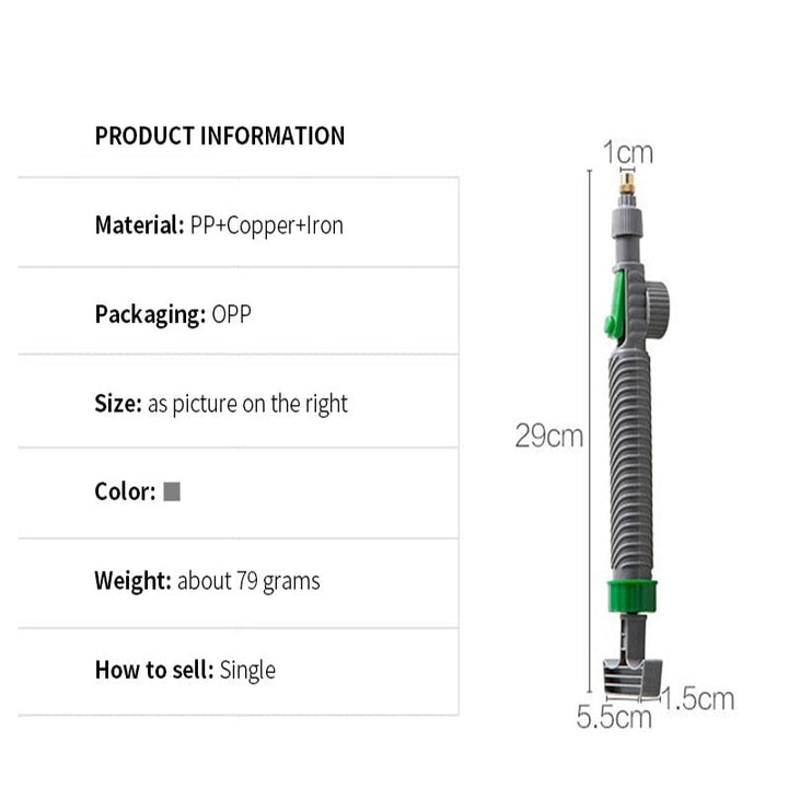 Lisslune | Pro Pressuare High-Pressure Manual Bottle Sprayer