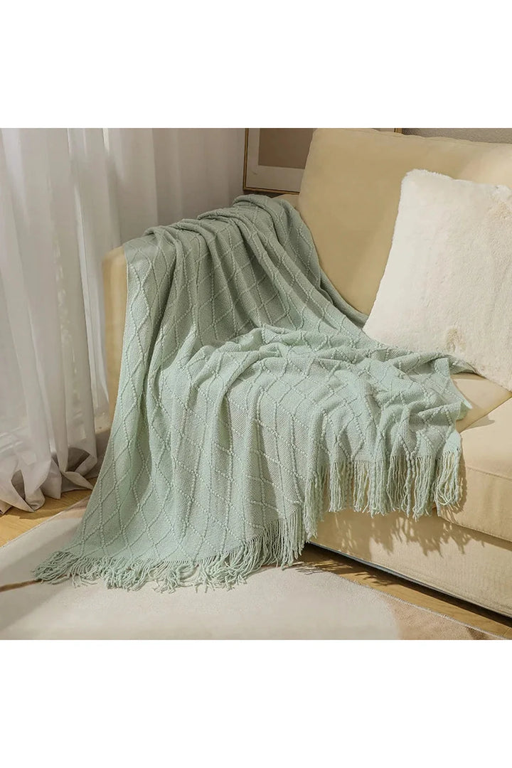 Lisslune | dune textured throw blanket
