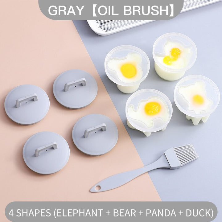 Lisslune | Cute Animal Pattern Egg Cooker Set