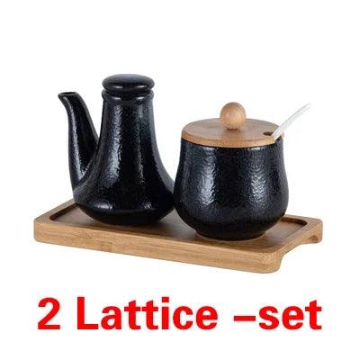 Lisslune | Exquisite Japanese Ceramic Spice Collection for Culinary Excellence