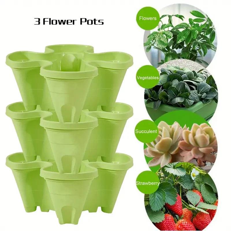 Lisslune | Space-saving vertical herb tower with mobile roll function