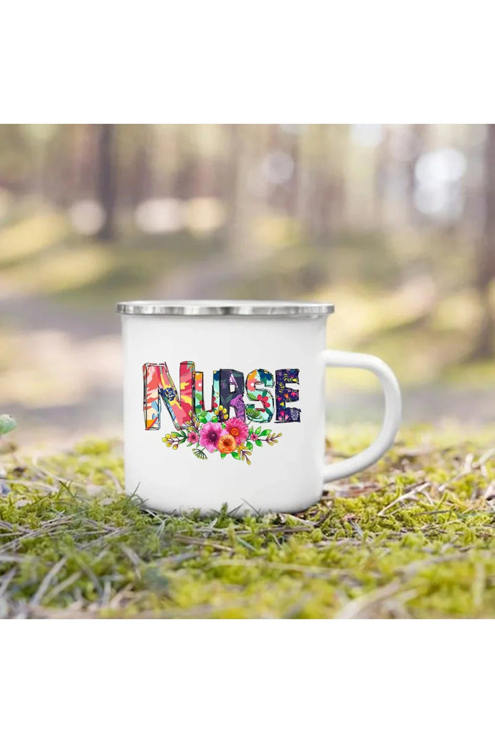 Lisslune | Life Enamel Coffee Mug