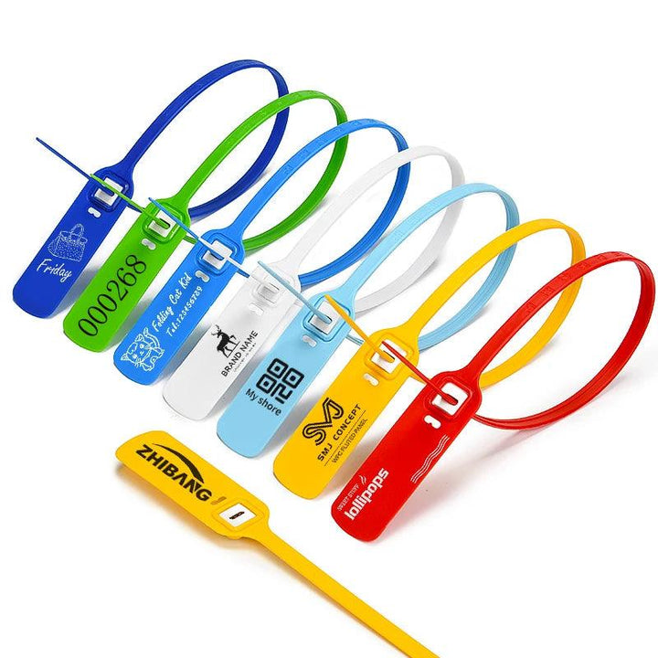 Lisslune | Hair-receptive custom-made plastic security seals for freight protection - 100 pieces