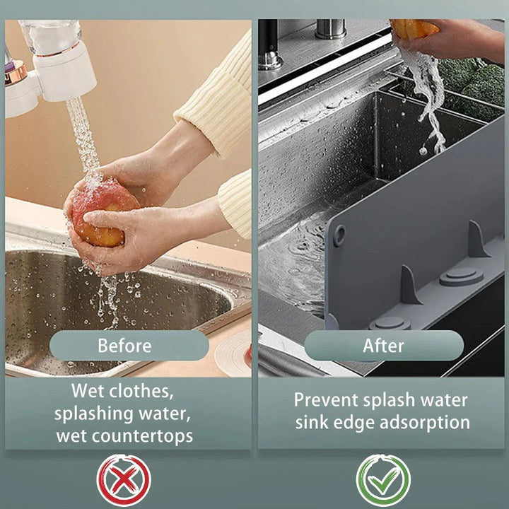 Lisslune | Silicone Splash Guard: Essential kitchen tool for effortless cooking and cleaning