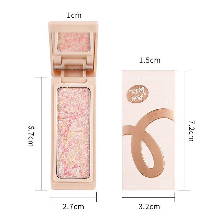 Rynx | Mashed Potatoes Texture Glitter Eyeshadow Long-lasting Waterproof Shimmer Eye Shadow Makeup Pearl Eyeshadow Pigment Korean Makeup