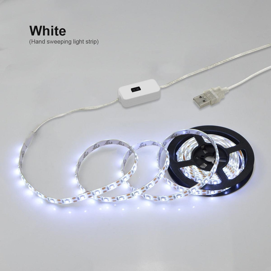 Lisslune | Smart Gesture-Activated LED Night Light Strip for Home Automation