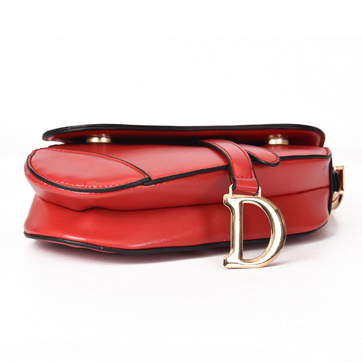 Lisslune | Luxurious Women's Shoulder Bag - exclusive PU - leather Saddle Bag