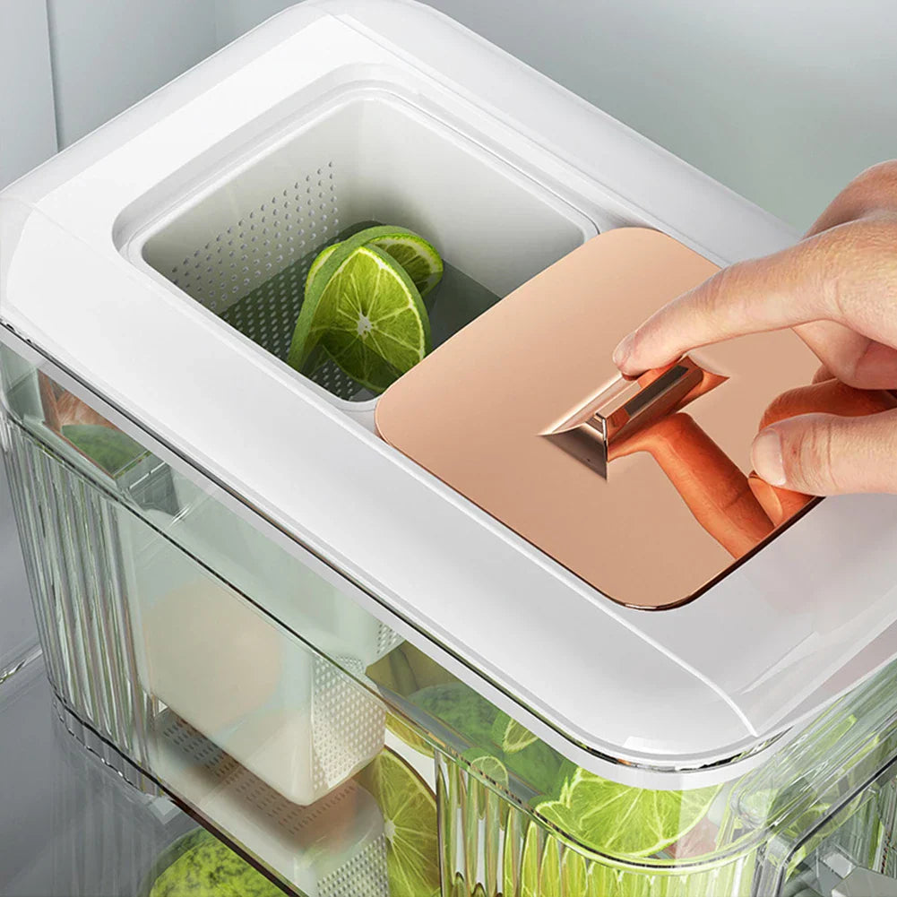 Lisslune | Built-in Spigot Portable Family-Sized Cold Beverage Dispenser