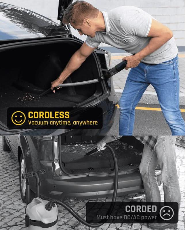Lisslune | Cordless Handheld Vacuum Cleaner for Effortless Car & Household Cleaning