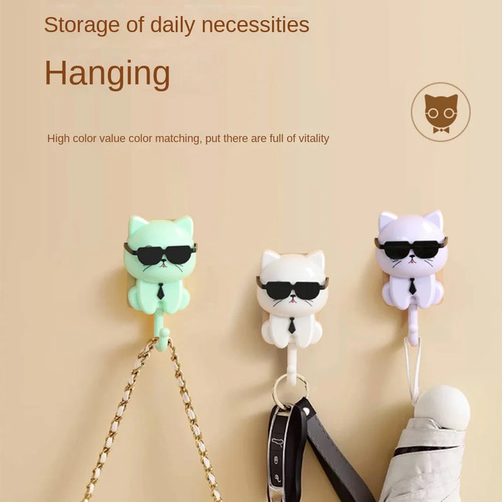 Lisslune | Cool Cat Sunglasses Wall Hooks