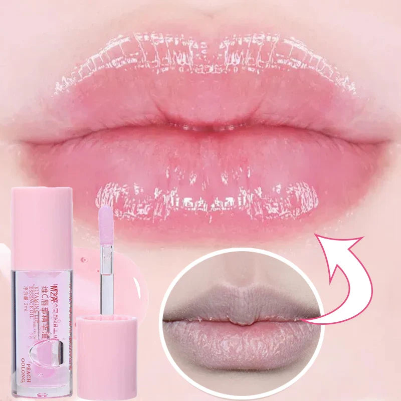Rynx | Crystal Jelly Lip Oil Long-lasting moisturizing plumping liquid lipstick Clear lip tint hydrating non-sticky mirror lip gloss makeup