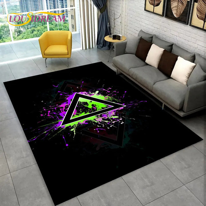 Lisslune | GameJoy Playmat – Soft 3D Gamepad Floor Mat for Children and Gamers