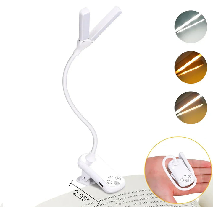 Lisslune | LED rechargeable reading lamp with touch control | Autumn lighting - Nellie