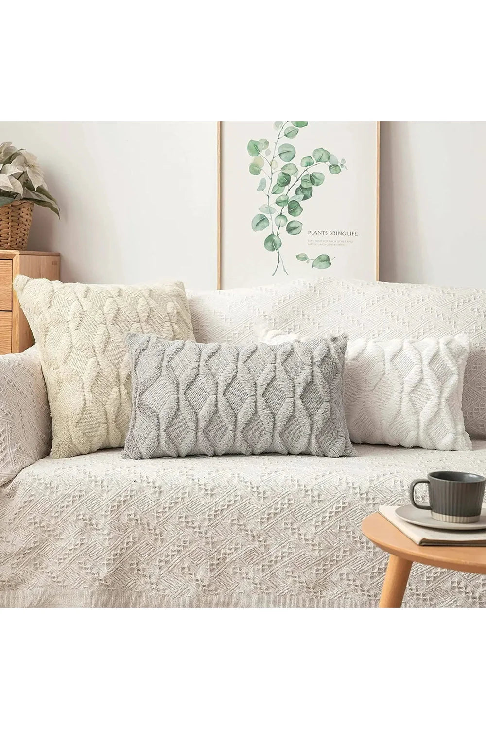 Lisslune | Solid color sofa cushion cover