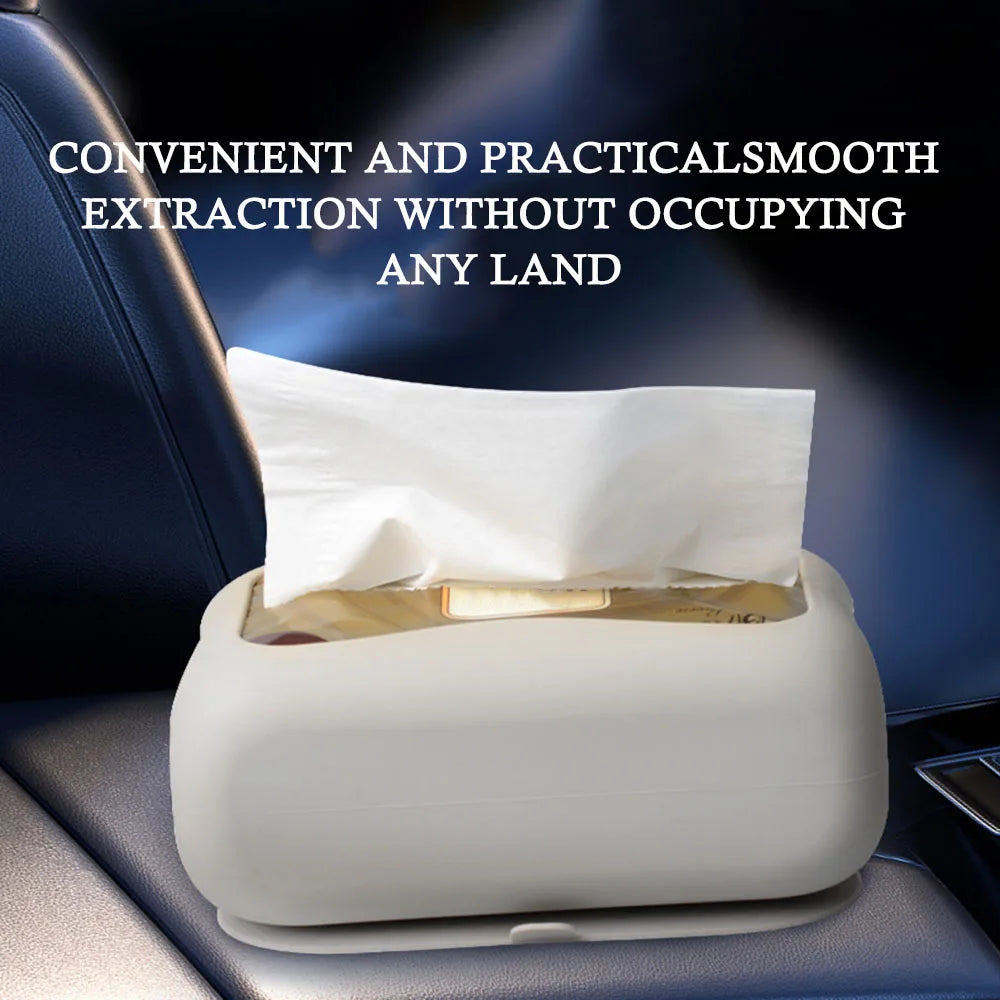 Lisslune | Minimalist Design Suction Wall-Mounted Tissue Dispenser