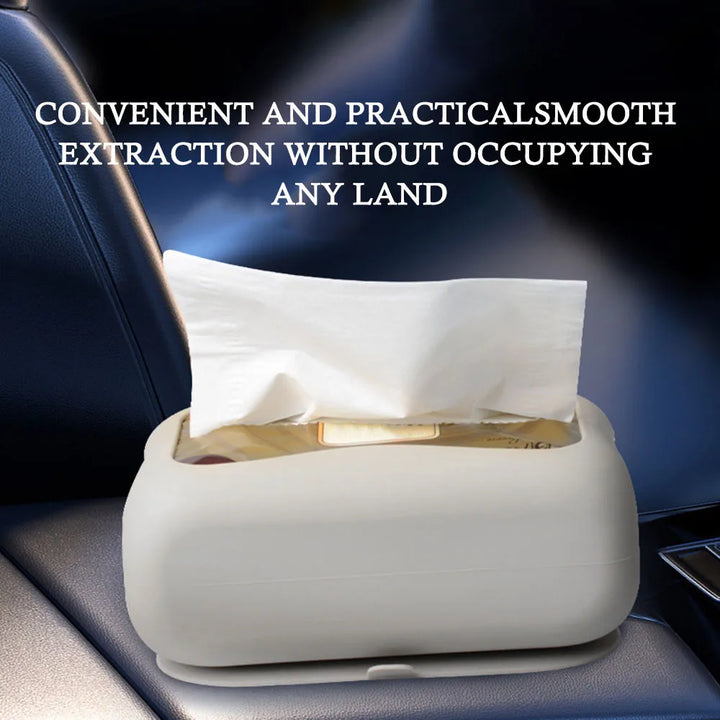 Lisslune | Minimalist Design Suction Wall-Mounted Tissue Dispenser