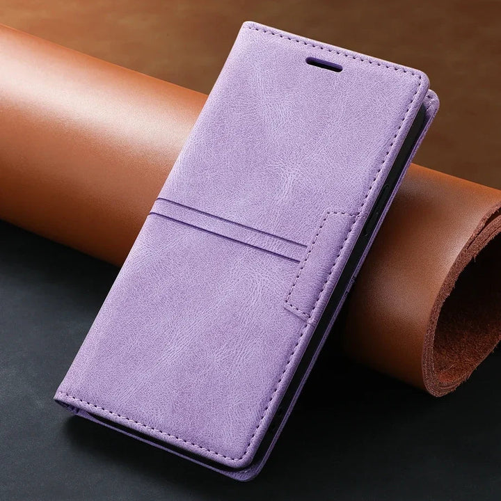 Lisslune | Leather Wallet Case Flip Case - Google Pixel