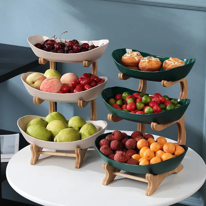 Lisslune | FruitTower - Elegant Metal Fruit Stand